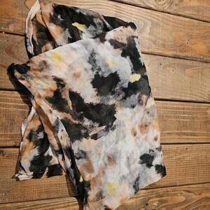 Stylish Abstract Print Scarf